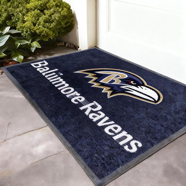 Baltimore Ravens custom logo mats